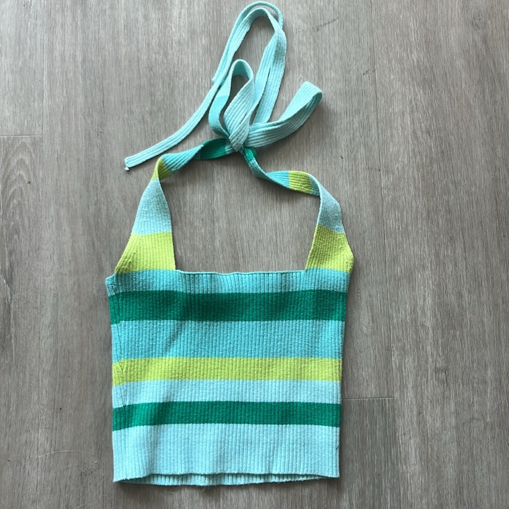 PEPPER-MAYO ALBA KNIT CROP - Picture 3 of 7